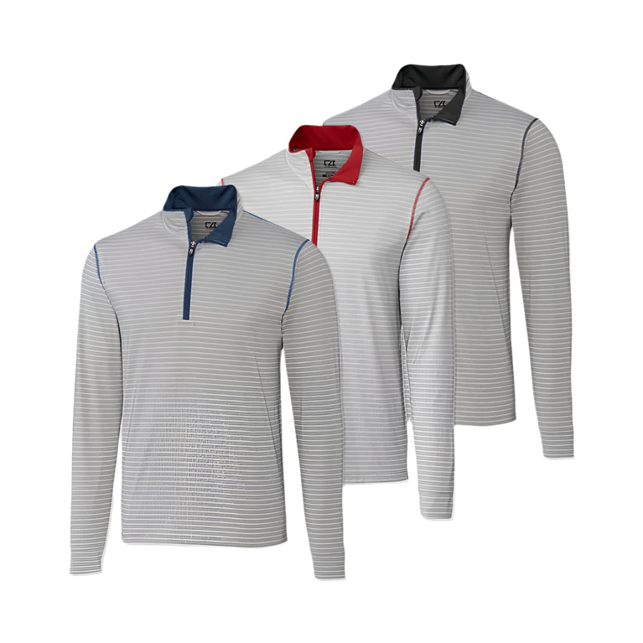 Cutter & Buck Mens Meridian Half-Zip