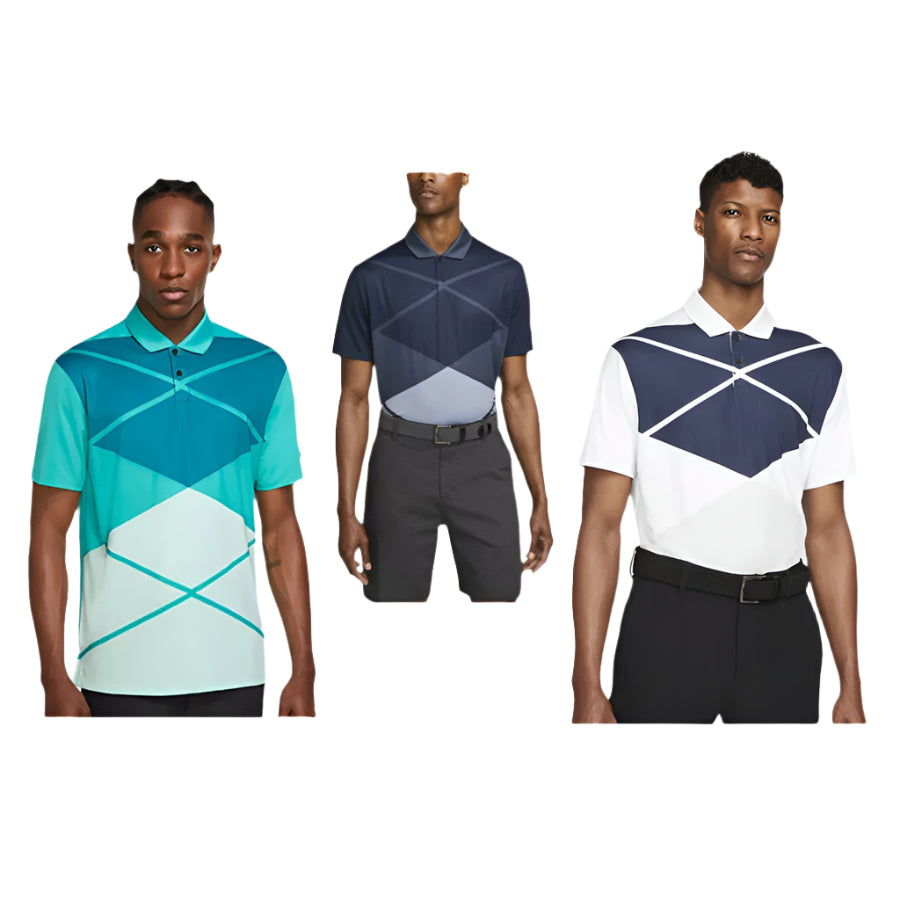 Nike Men's Dri-FIT Vapor Argyle Print Polo