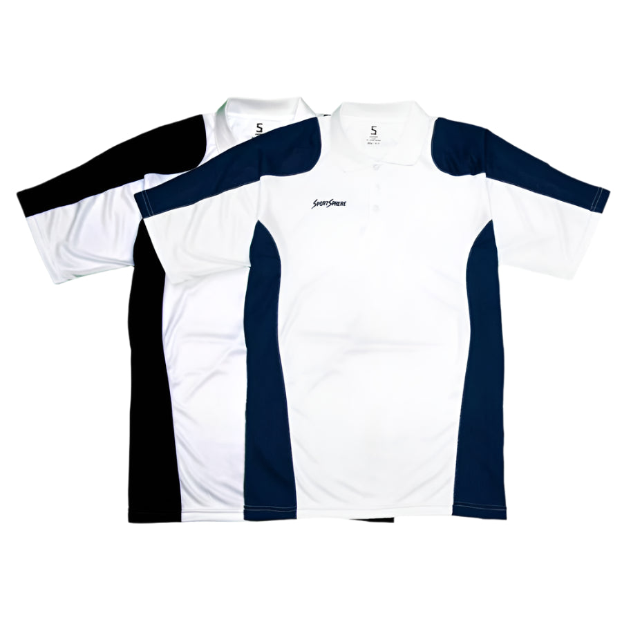 Sportsphere Mens Performance Colour Block Polo