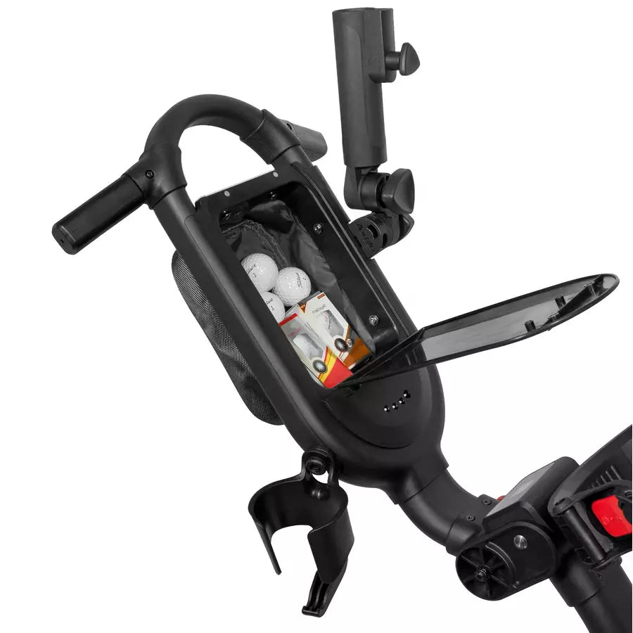 Chariot de golf électrique Axglo E3 avec sac de rangement OFFERT - Noir