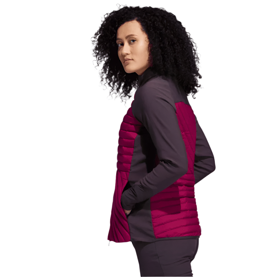 Adidas Ladies Frostguard Jacket - Power Berry