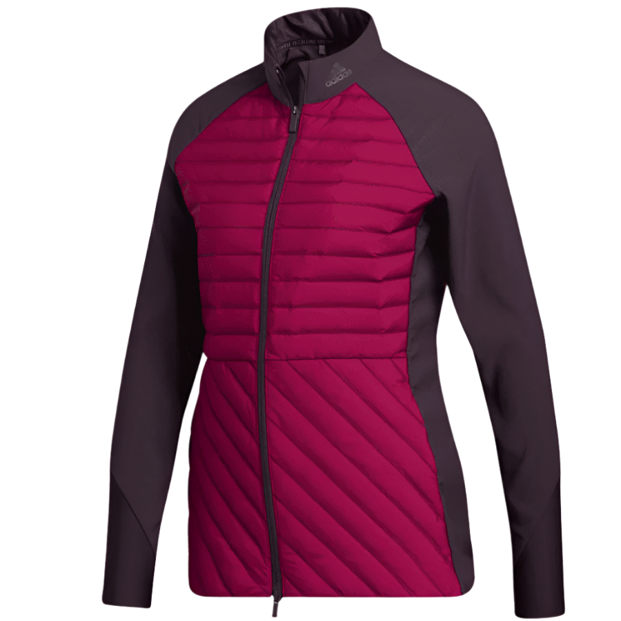 Adidas Ladies Frostguard Jacket - Power Berry