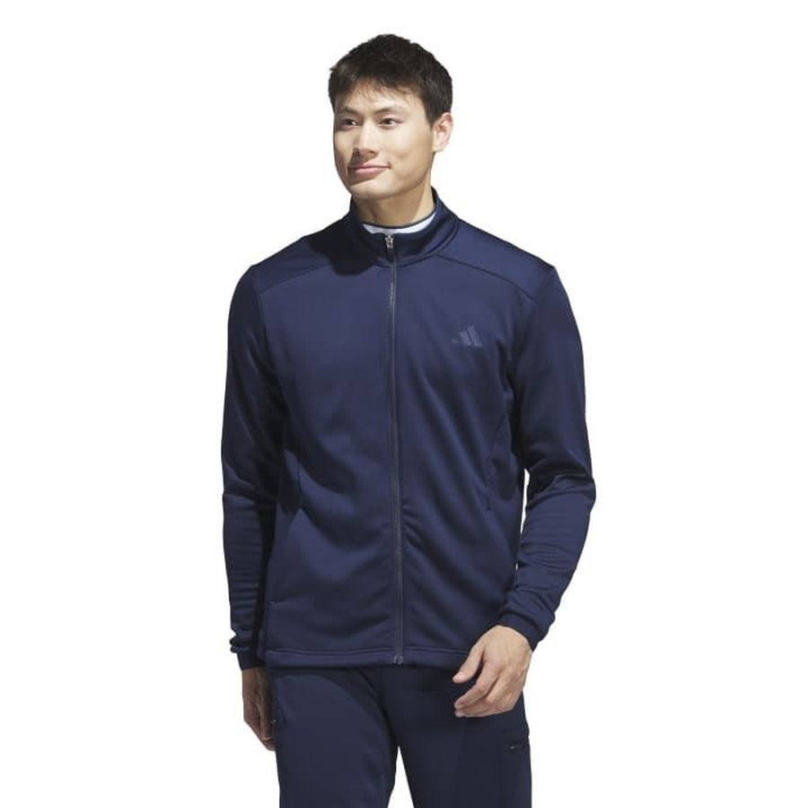 Adidas Men's Golf DWR Quarter-Zip Pullover - Navy