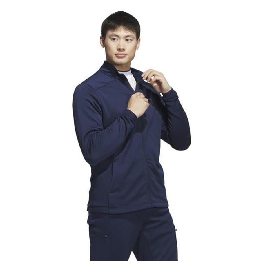 Adidas Men's Golf DWR Quarter-Zip Pullover - Navy