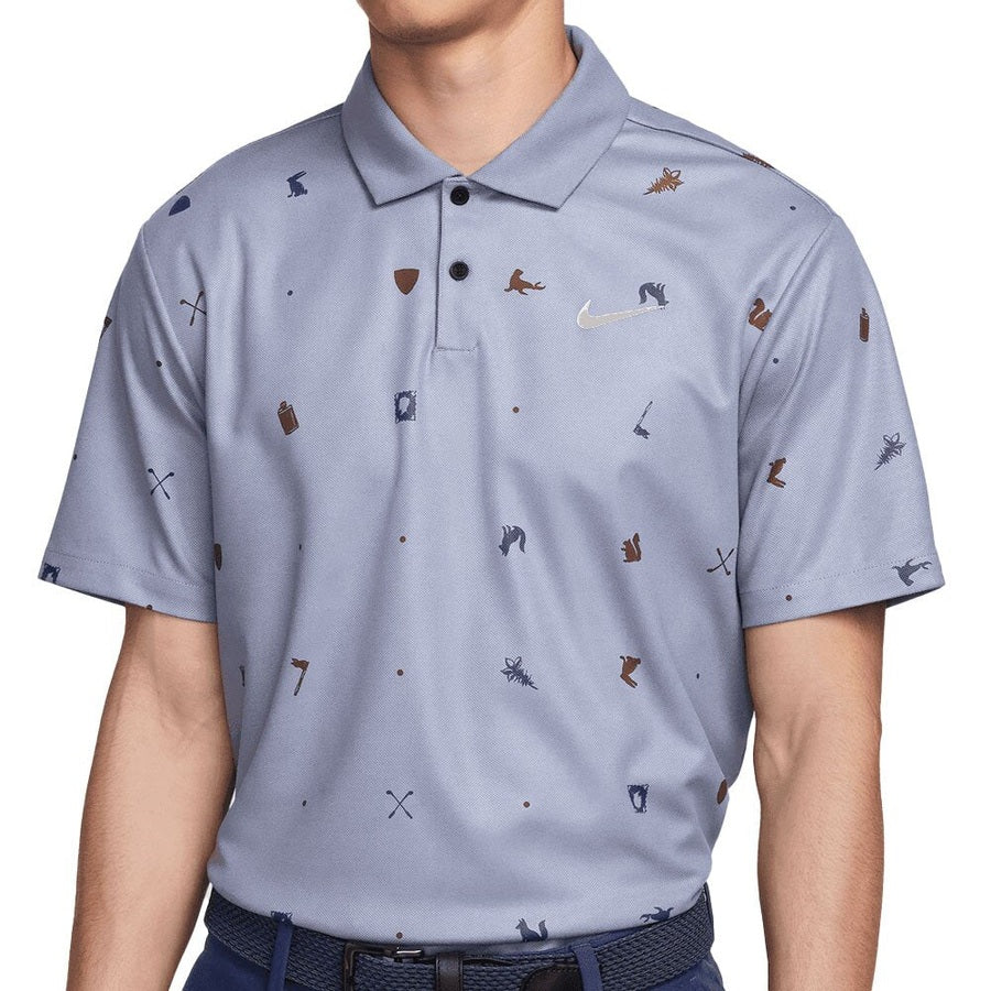 Nike Dri-FIT Tour Icon Print Golf Polo - Course/Event Logo