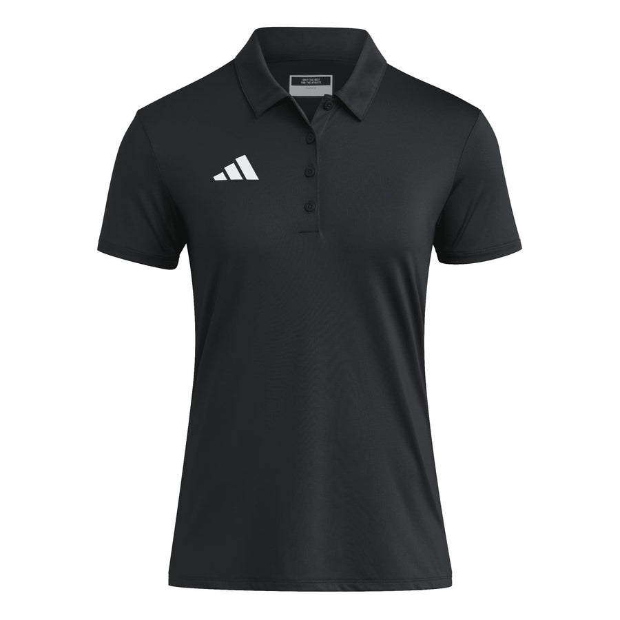 Adidas Ladies Ultimate365 Solid Polo Shirt - Black