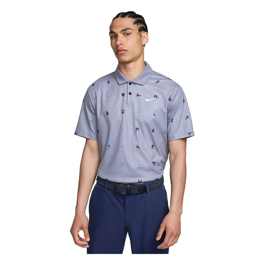 Nike Dri-FIT Tour Icon Print Golf Polo - Course/Event Logo