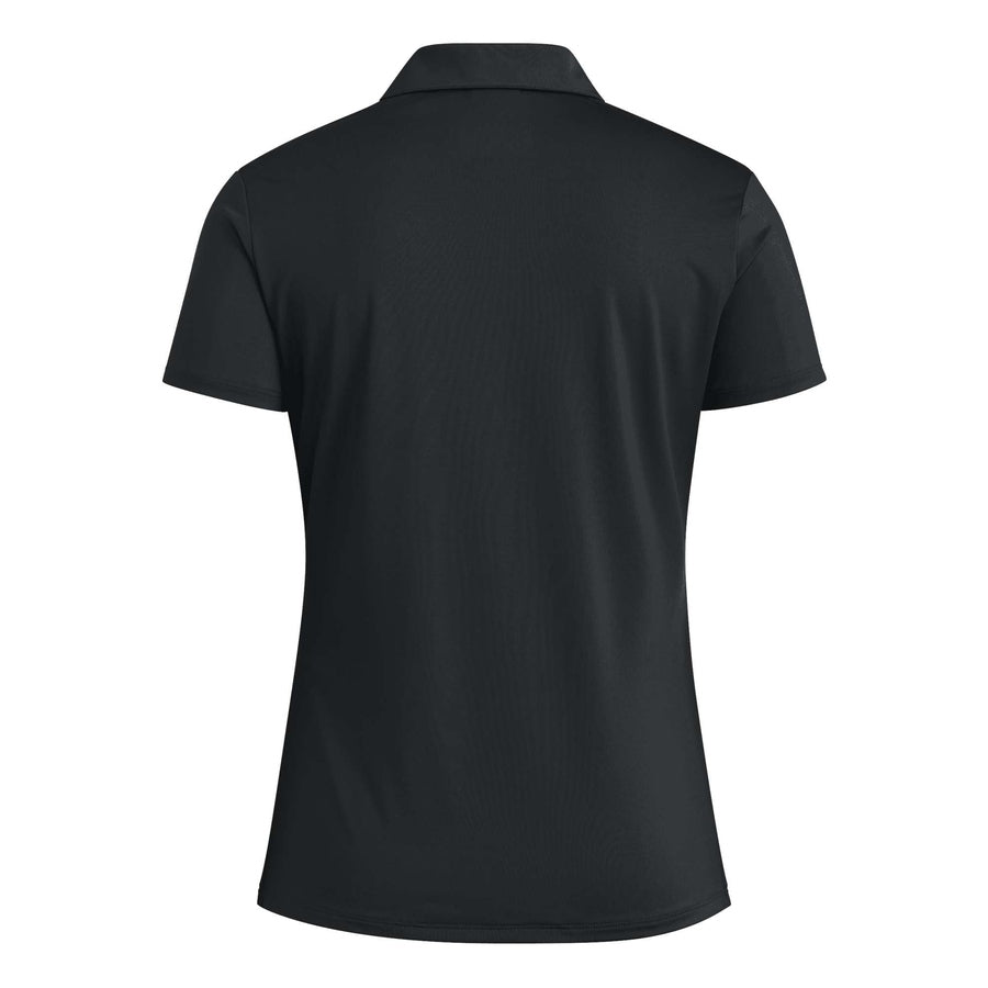 Adidas Ladies Ultimate365 Solid Polo Shirt - Black