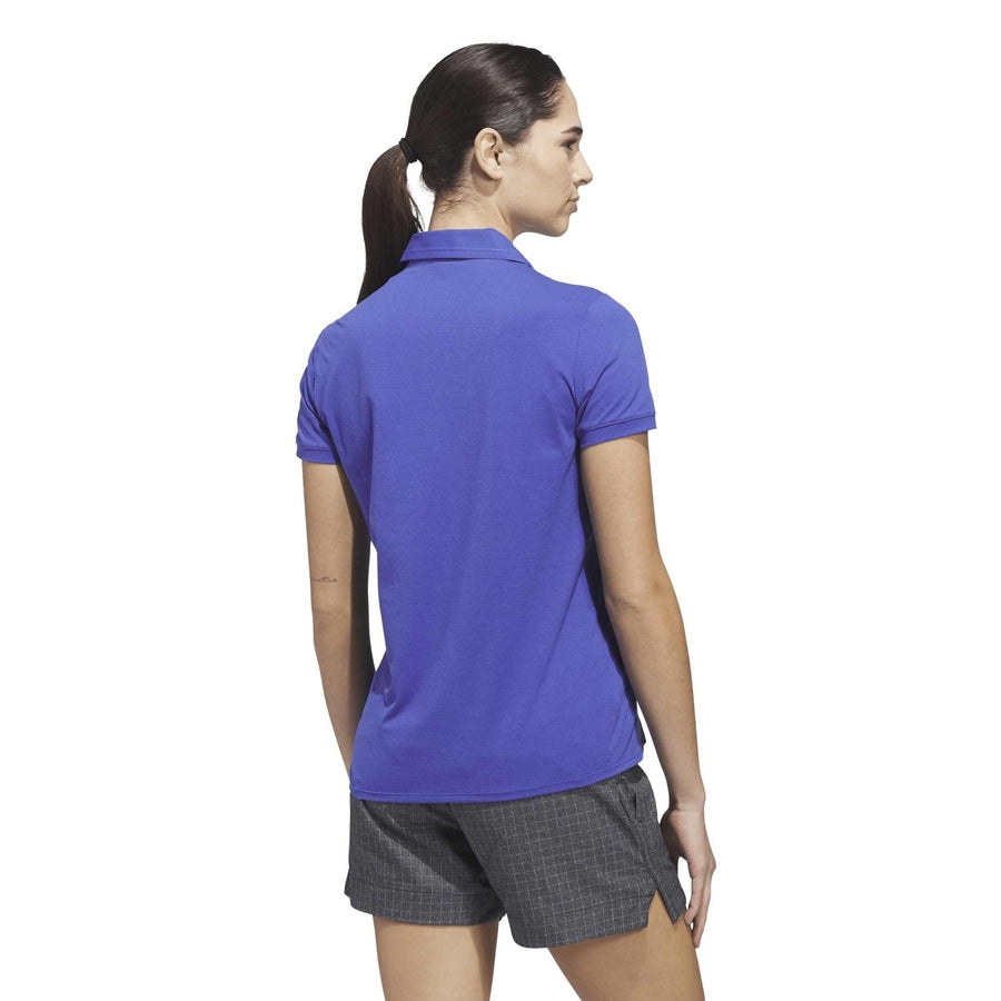 Adidas Ladies Ultimate365 Tour Twistknit Polo Shirt - Blue