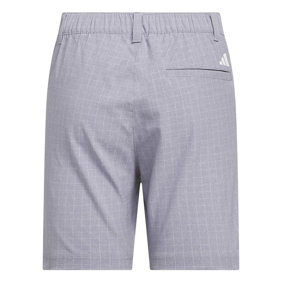 Adidas Boys Printed Twist Weave Sport Shorts - Gray