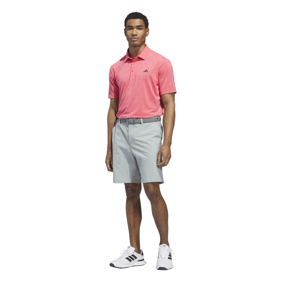 Polo Adidas Ultimate365 Essence Print Climacool - rose