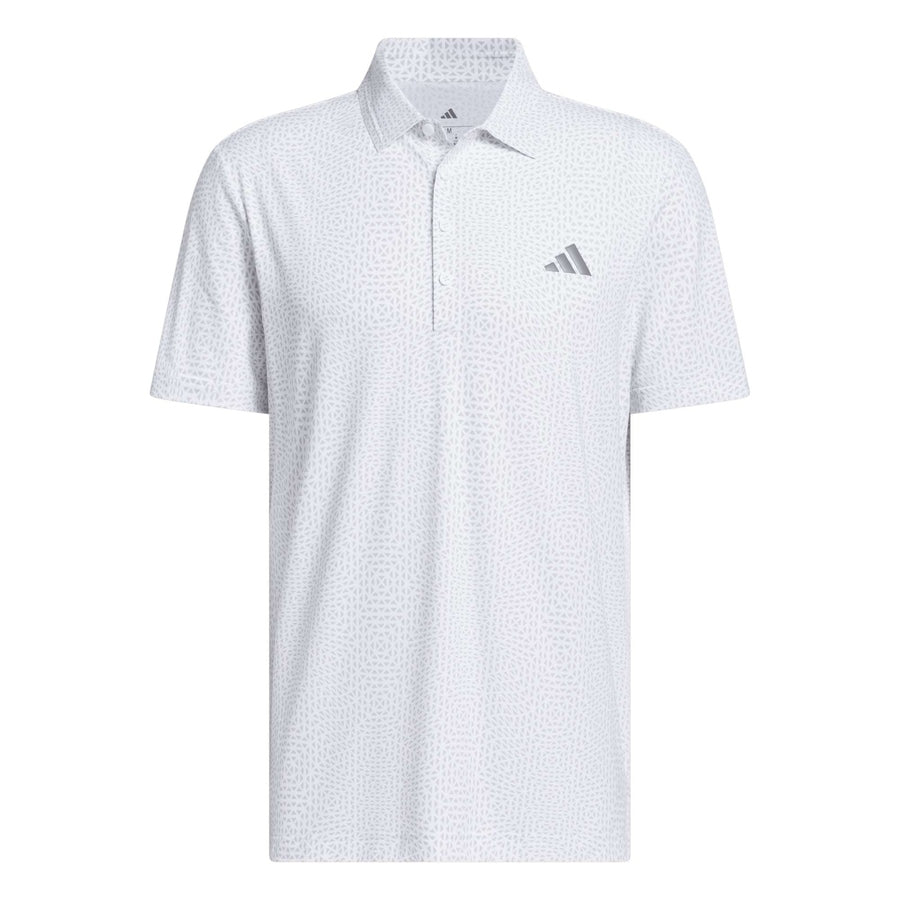 Polo Adidas Ultimate365 Tour Deco à sensation de fraîcheur - blanc