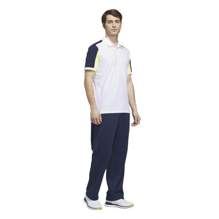 Adidas Beyond The Course Vent Twistknit Polo Shirt - White