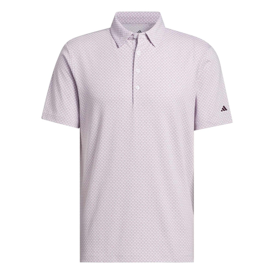 Polo imprimé Adidas Ultimate365+ Go-To - violet