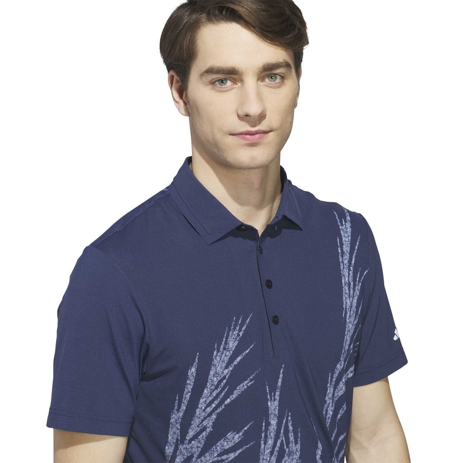 Polo de golf Adidas Ultimate365 Tour Cool Feeling Fescue - bleu marine