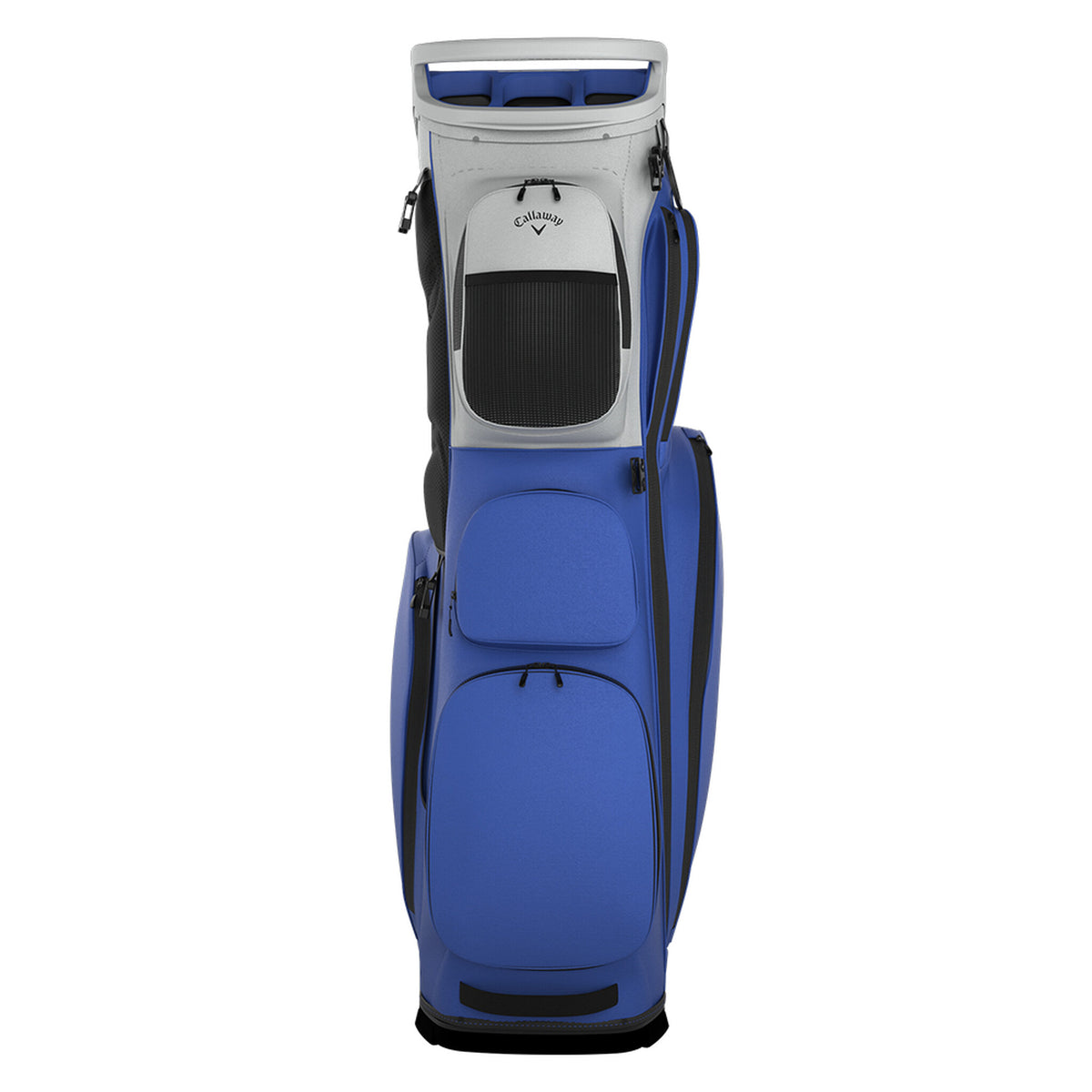 Sac de golf trépied Callaway Fairway 14 argent/Neptune, vue de face