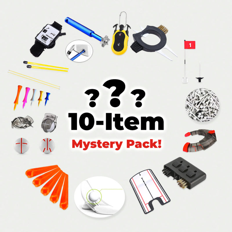 10 Pack Mystery Golf Accessories