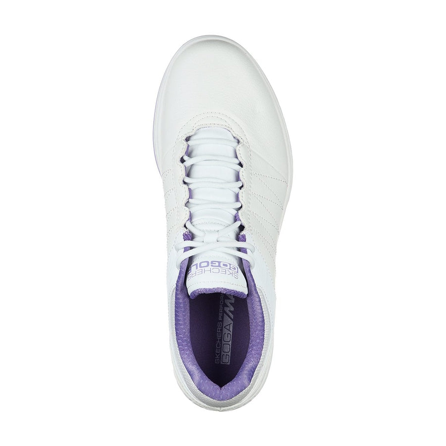 Skechers Ladies GO GOLF Pivot Golf Shoes - White/Purple