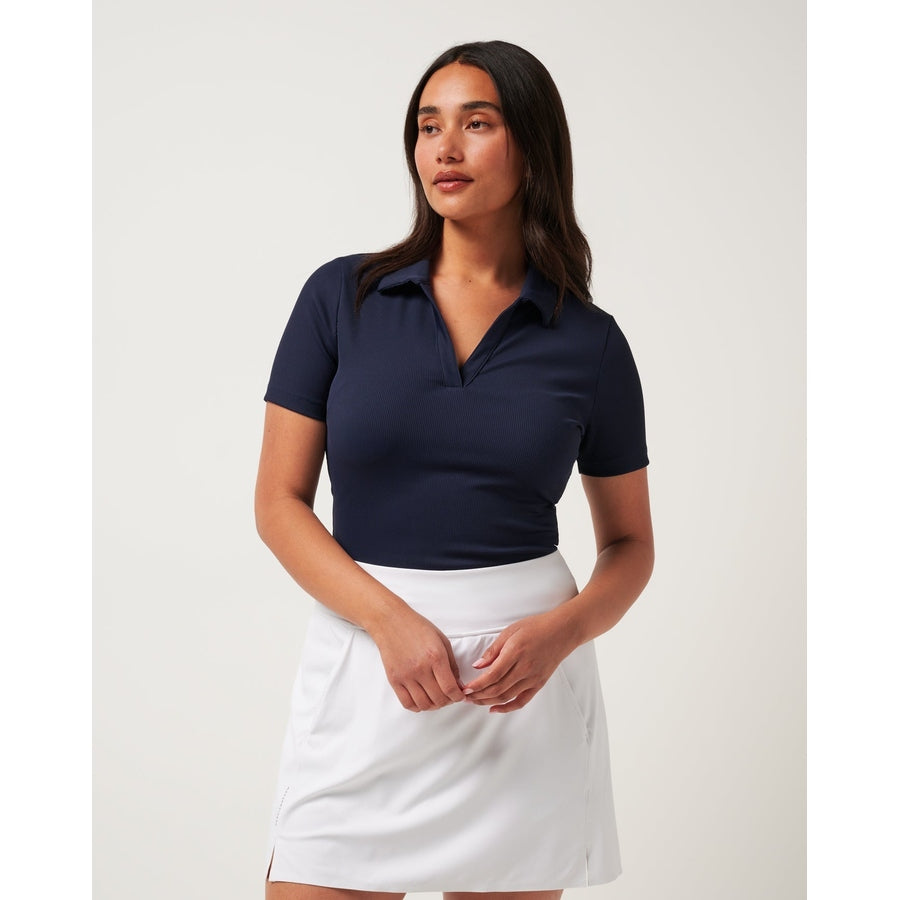 Travis Mathew Ladies Moveknit V-Neck Polo