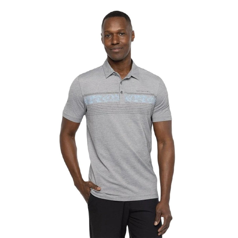 Blue Plaid Men's Golf Shirts