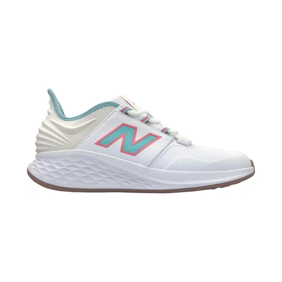 New Balance Ladies Fresh Foam ROAV V2 Golf Shoes - White/Green