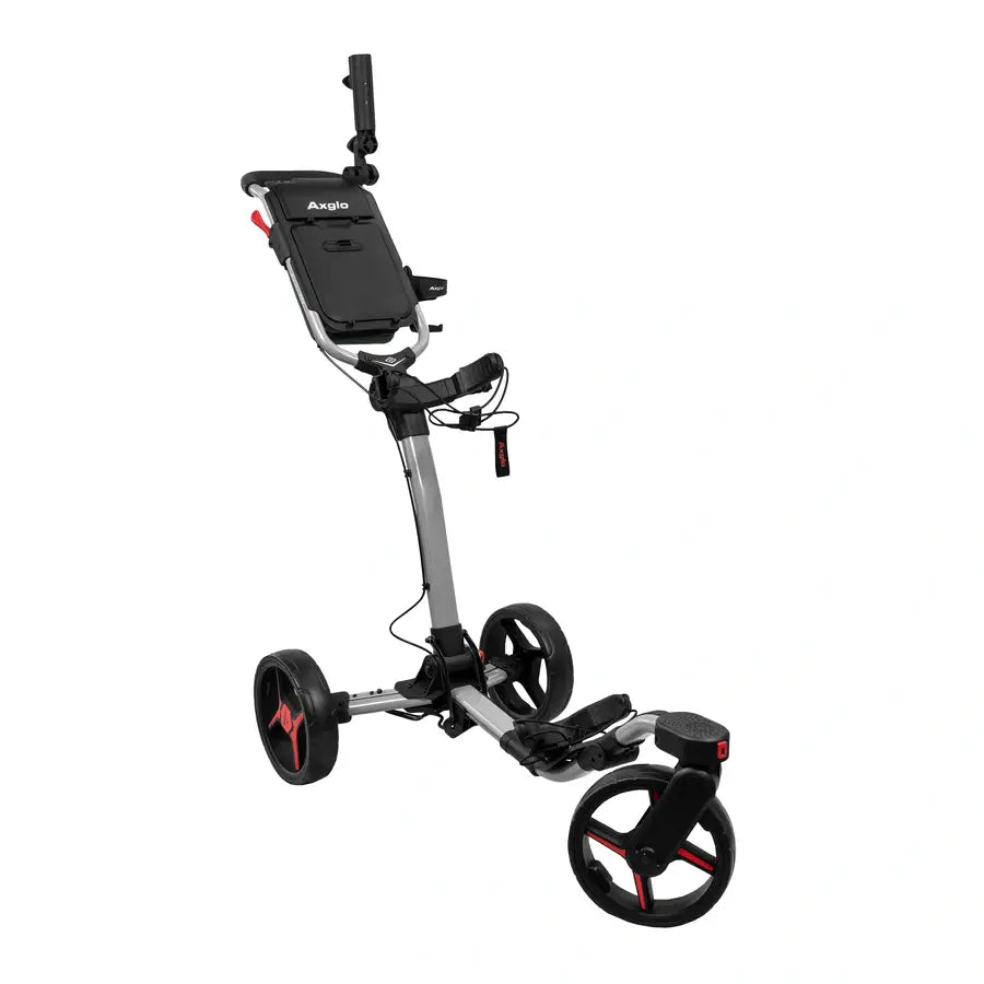 Axglo V3 Golf Push Cart w/Free Storage bag