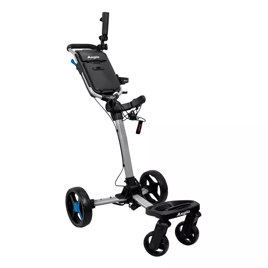 Axglo Flip n' Go Pro Push Cart w/ FREE Storage Bag