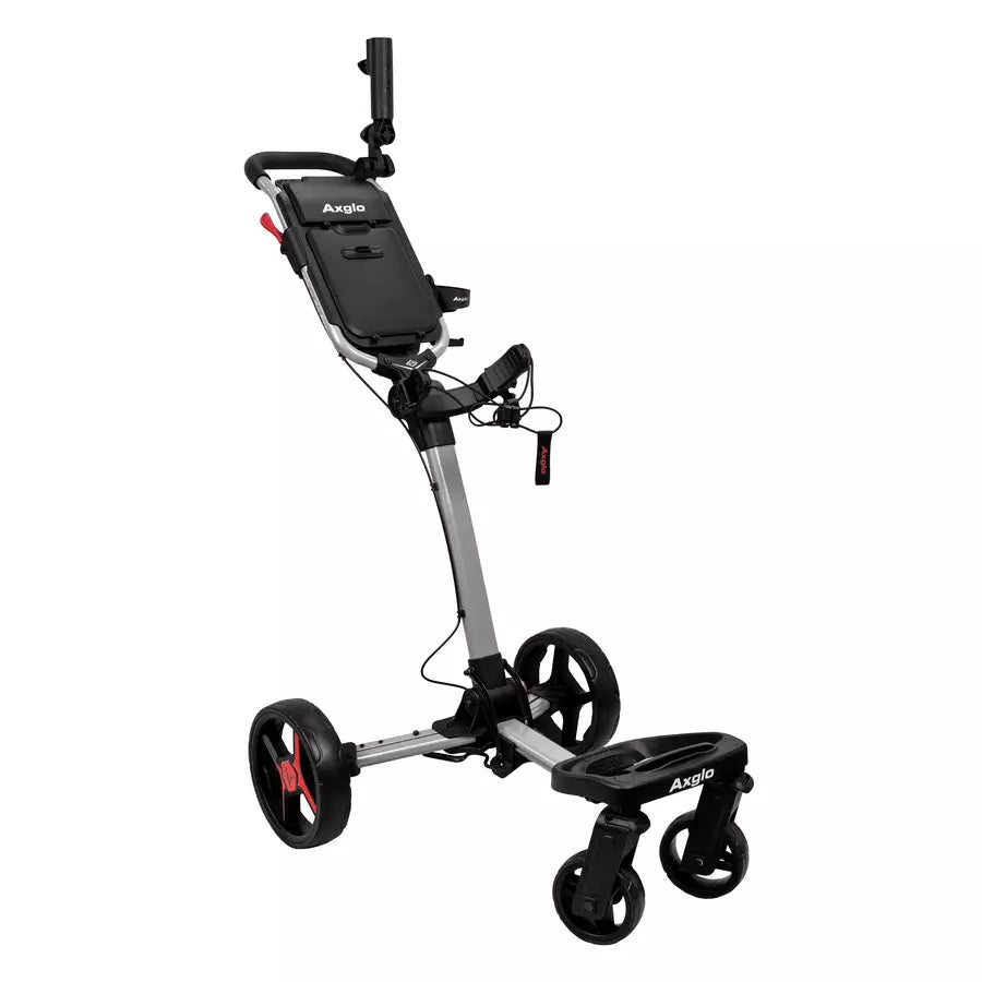 Axglo Flip n' Go Pro Push Cart w/ FREE Storage Bag