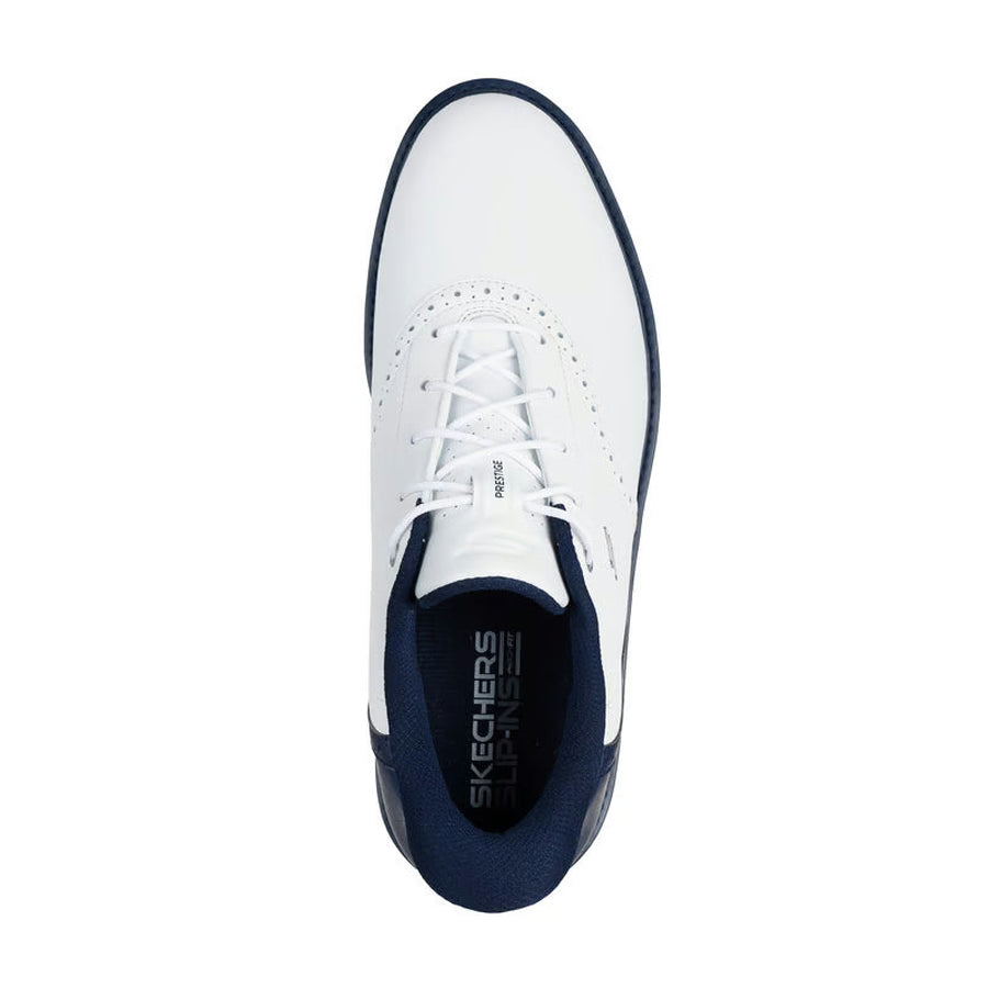 Skechers Slip-ins Waterproof: GO GOLF Prestige - White/Navy