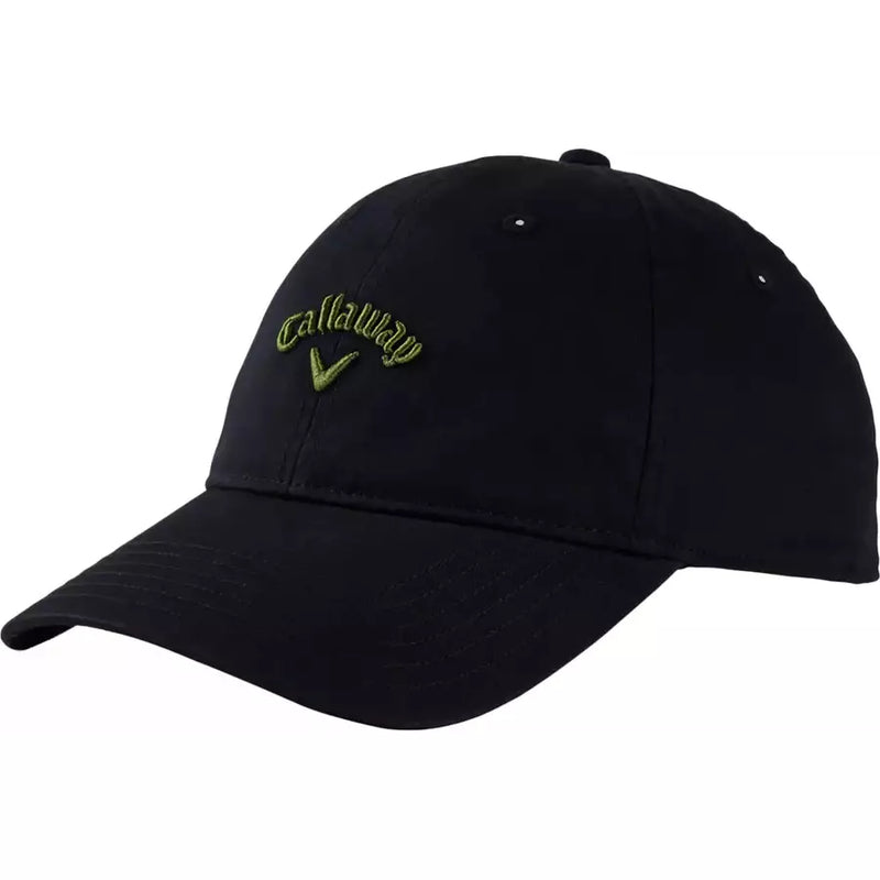 Callaway Men's 2022 Heritage Twill Golf Hat - Black/Green
