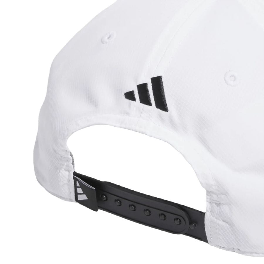 3-Stripes Tour Golf Hat - White