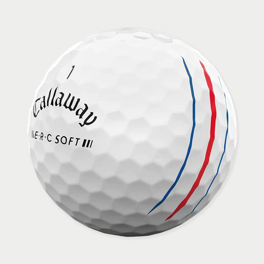36 Callaway ERC Soft Triple Track Pristine Golf Balls - Recycled