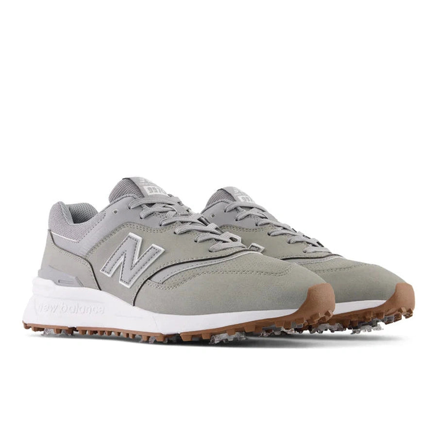 New Balance 997 Spiked Golf Shoes - Grey