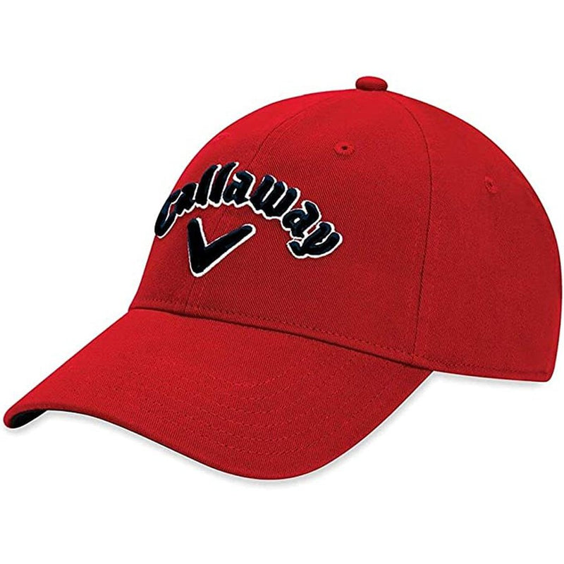 Callaway Heritage Twill 2019 Adjustable Golf Hat - Red