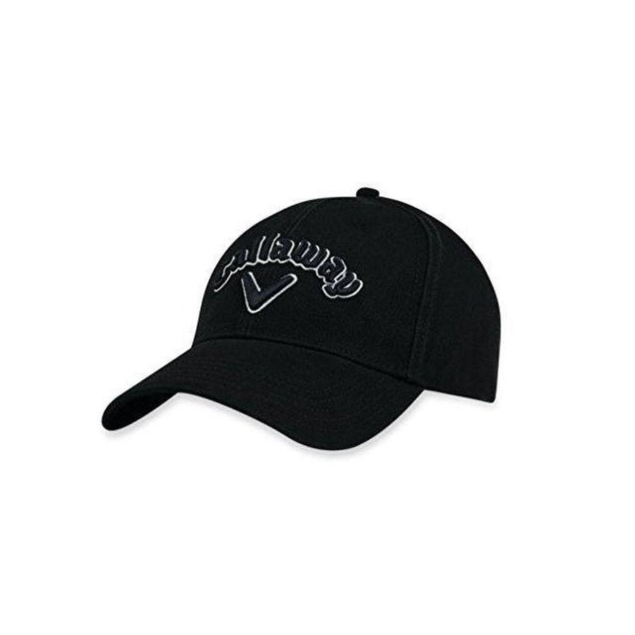 Callaway Heritage Twill 2018 Adjustable Golf Hat - Black