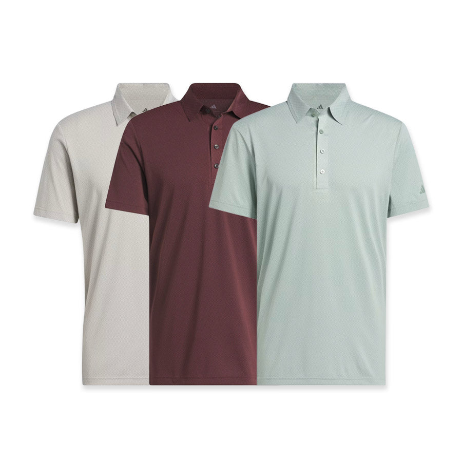 Adidas Ultimate365 Tour Texture Polo Shirt