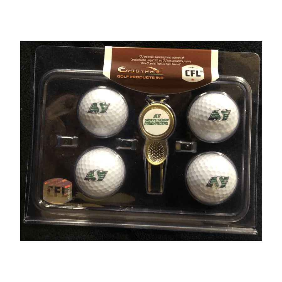 CFL 4 Golf Balls & Divot Tool Set
