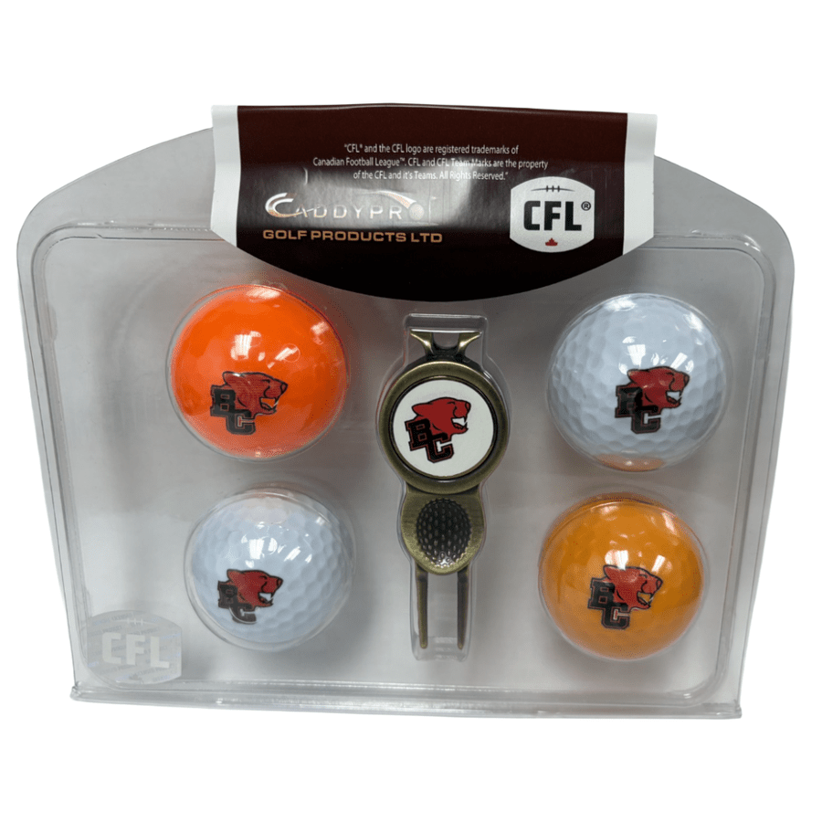 CFL 4 Golf Balls & Divot Tool Set