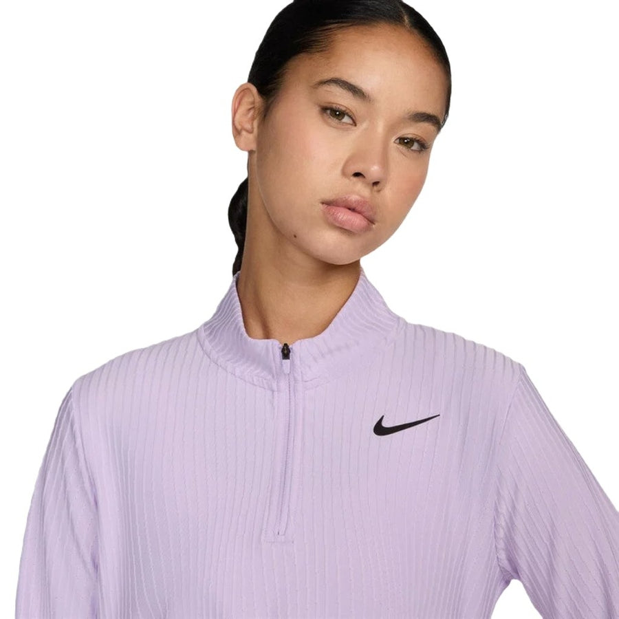 Nike Tour Ladies Dri-FIT ADV 1/4-Zip Golf Top - Course/Event Logo