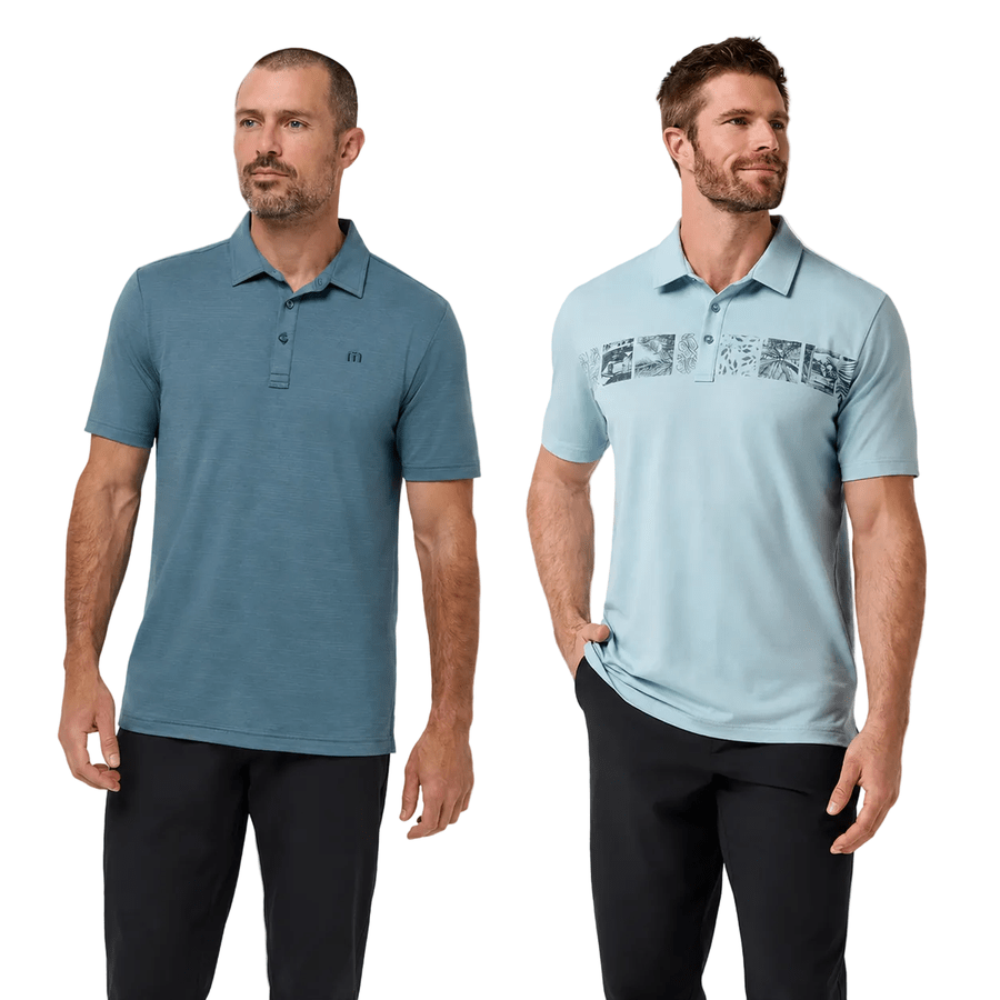 Two Pack Travis Mathew Golf Shirts