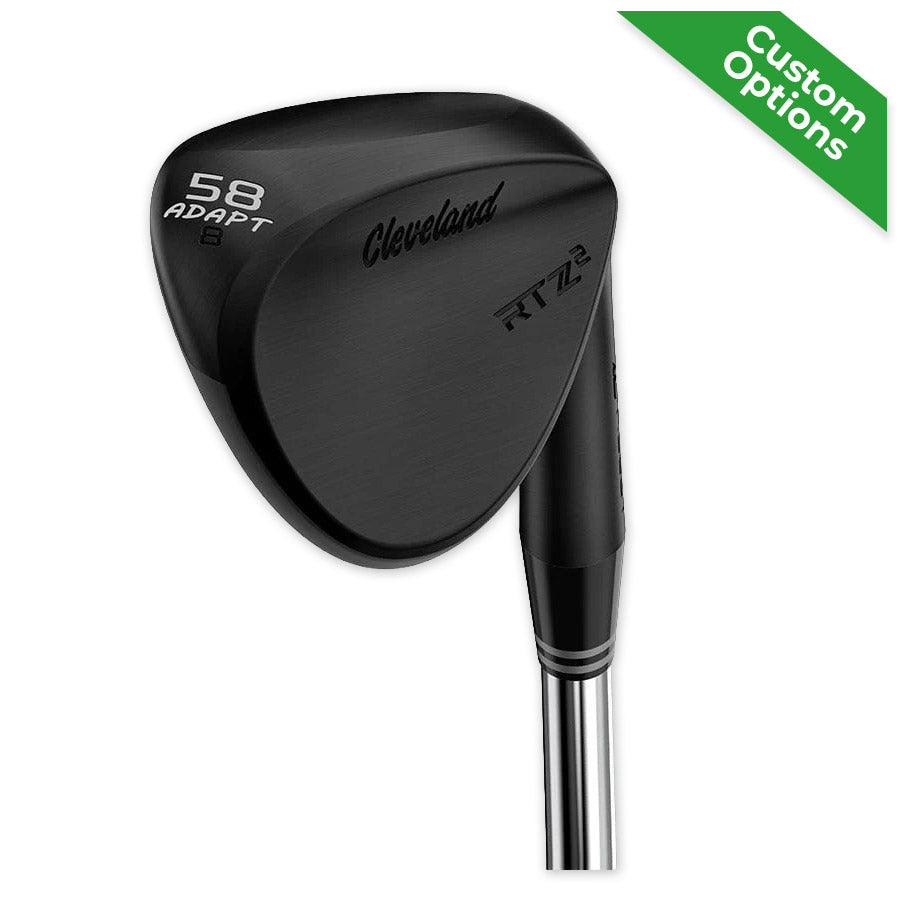 Cleveland RTZ 2 Adapt Full-Face Black Satin Wedge - FREE Custom Options