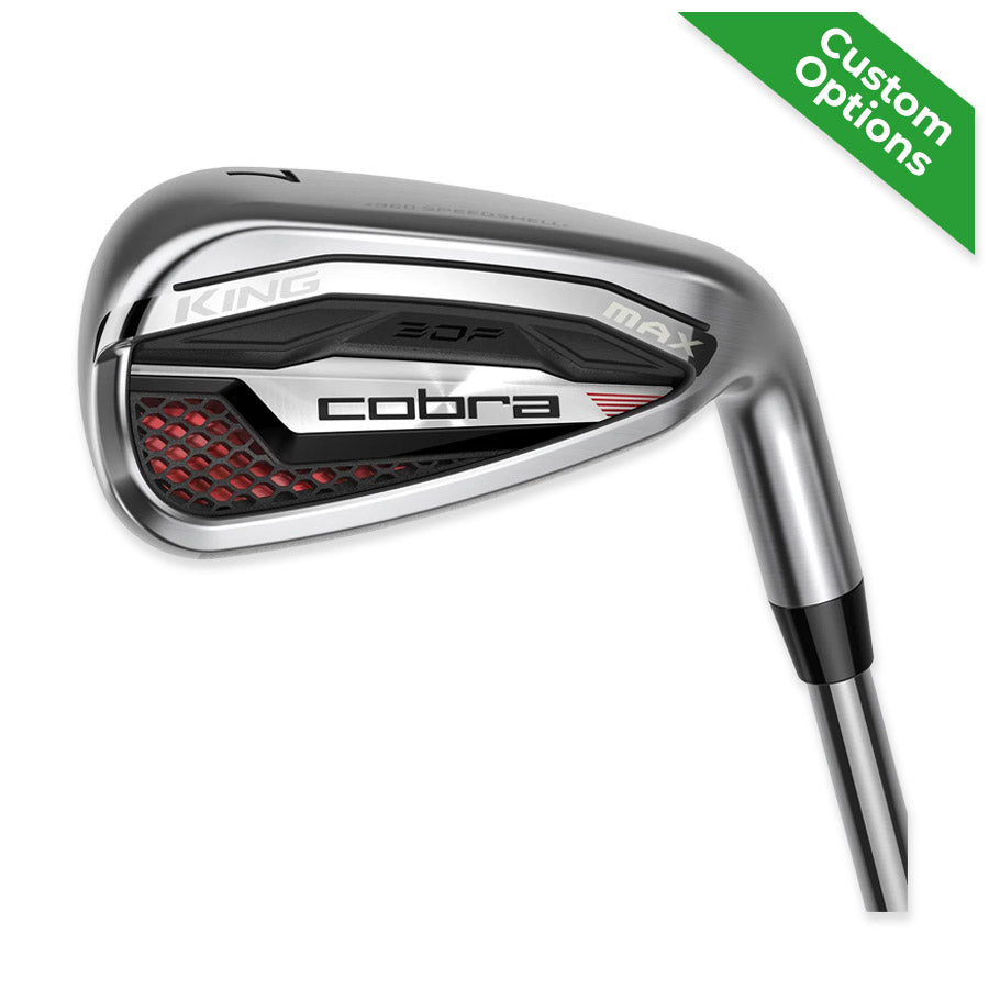Cobra KING MAX Iron Set Graphite Shaft - FREE Custom Options