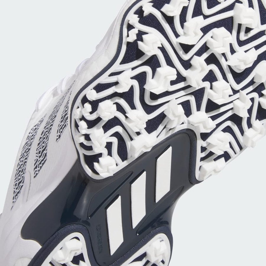 Adidas Codechaos 25 Spikeless Golf Shoes - White/Navy | Free Ship