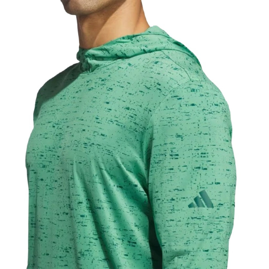 Adidas Core Printed Lightweight Hoodie Green