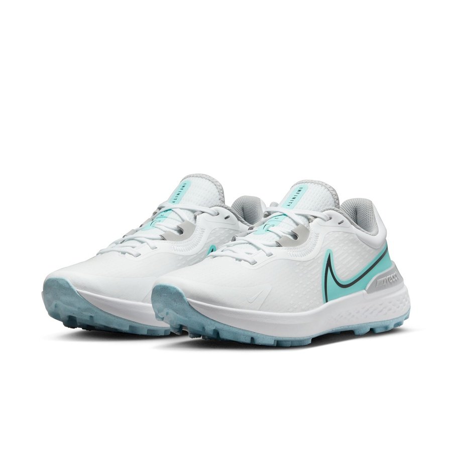 Nike Men's Infinity Pro 2 Men's Golf Shoes - White/Copa