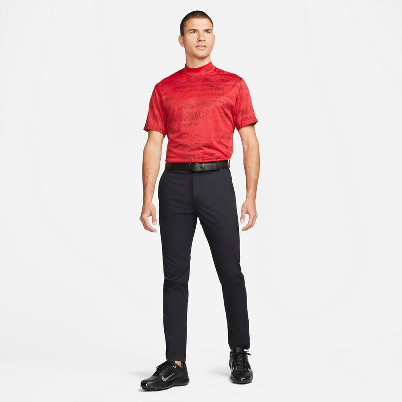 Nike Tiger Woods Dri-Fit ADV Mock Polo - Red