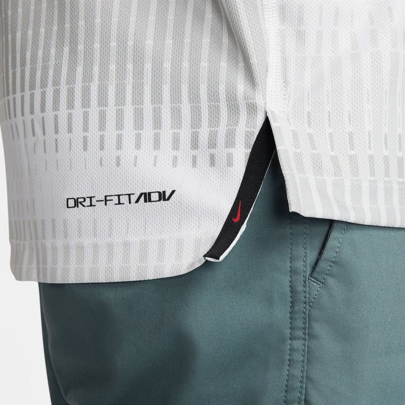 Nike Dri-FIT ADV Tiger Woods Print Golf Polo - White