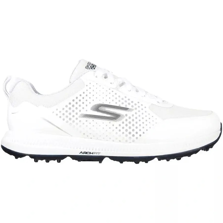 Skechers Ladies GO GOLF Elite 5 Sport Spikeless Golf Shoes - White/Navy