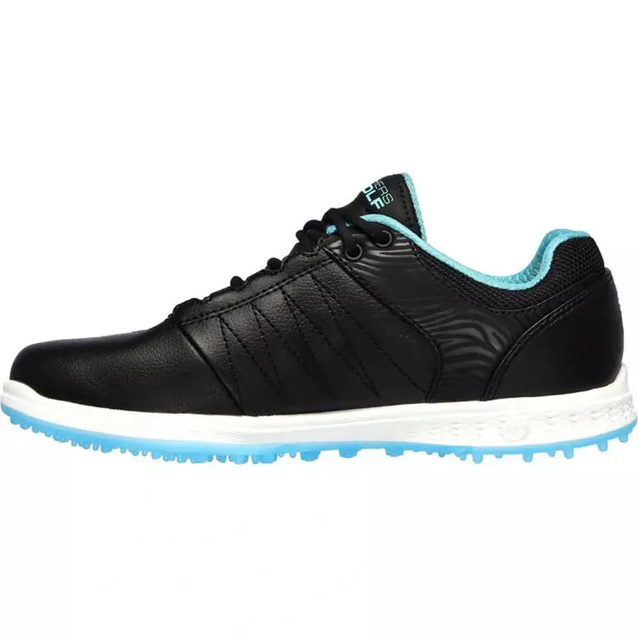 Skechers Ladies GO GOLF Pivot Golf Shoes - Black/Turquoise