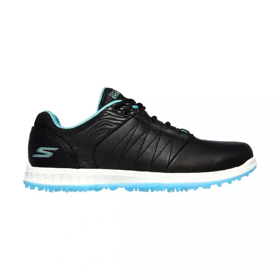 Skechers Ladies GO GOLF Pivot Golf Shoes - Black/Turquoise